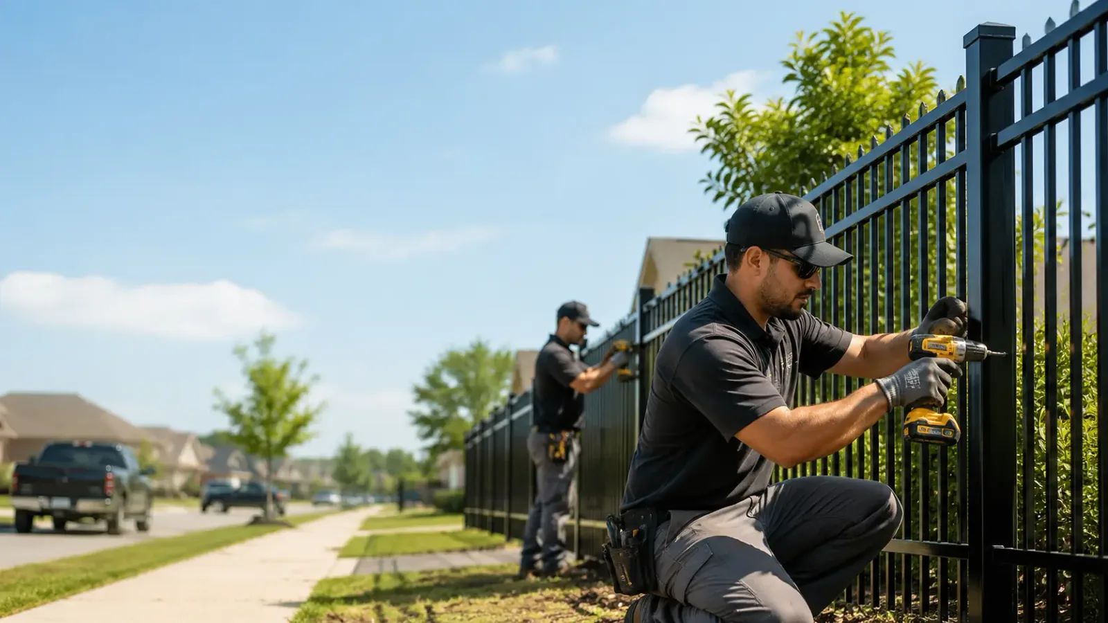 Metal Fence Installation in Martins Creek, PA